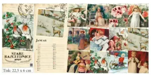 Koledar Stare razglednice - ozke