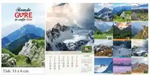 Koledar Slovenske gore in cvetje